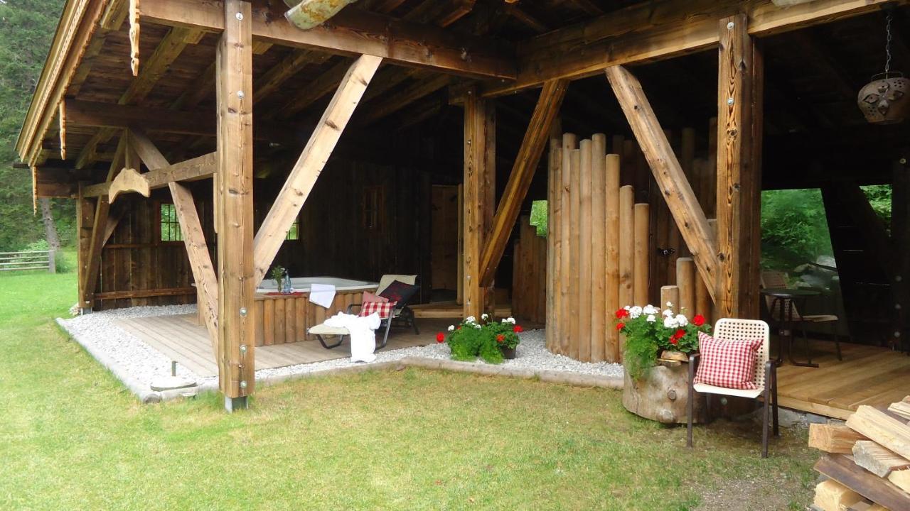 Almnest In Hochfuegen Mit Privat Spa Buitenkant foto